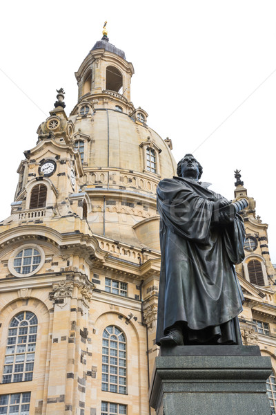 Bronce Statue of Martin Luther Stock photo © manfredxy