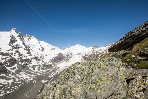 Glacier in the alps Stock photo © manfredxy