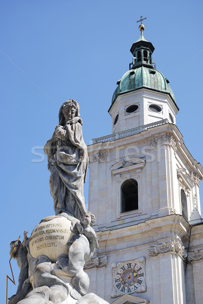 Salzburg cathedral Stock photo © manfredxy