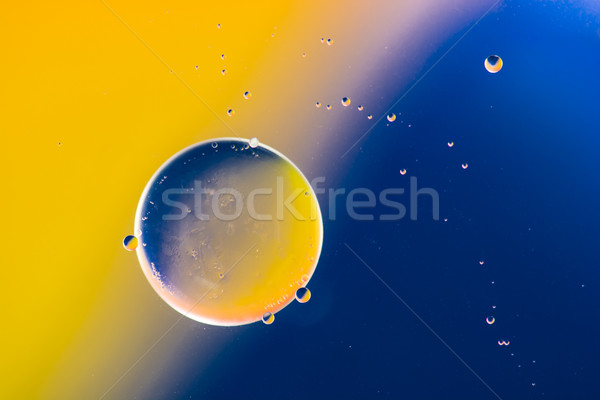 Abstract Macro Oil Planets Stock photo © manfredxy