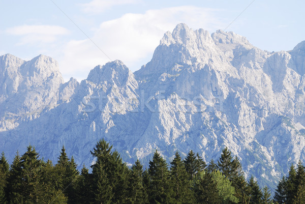 Stock photo: Mountain peaks