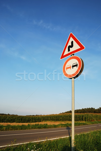 Stock photo: Traffic sign