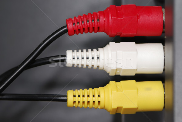 Audio video cable Stock photo © manfredxy