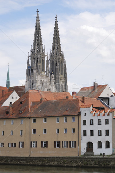 Regesnburg cathedral Stock photo © manfredxy