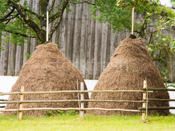 Traditional Haystack Stock photo © manfredxy