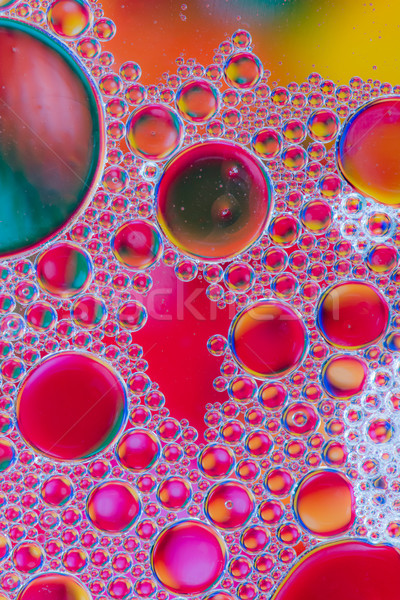 Abstract Macro Oil Bubbles Stock photo © manfredxy