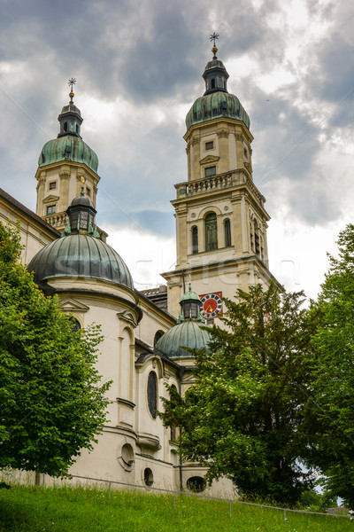 Stock photo: Saint Lawrence Basilica in Kempten