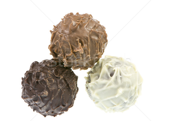 Delicious Chocolate Truffles Stock photo © manfredxy