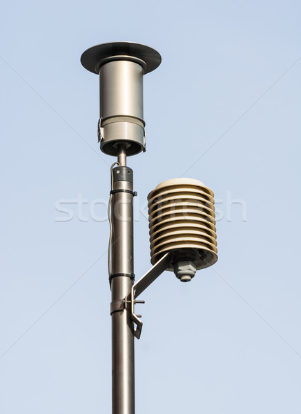 Hangszer mér kibocsátás levegő szennyezés technológia Stock fotó © manfredxy