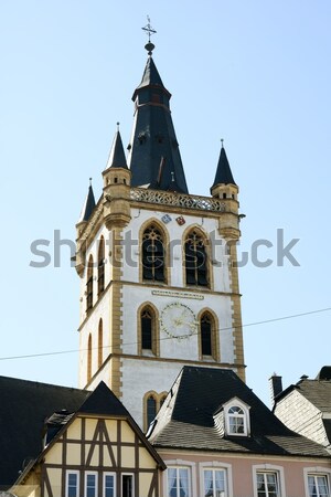 München kerk architectuur toren Duitsland mijlpaal Stockfoto © manfredxy