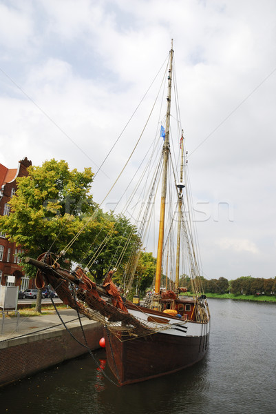 Stock photo: Sailing ship