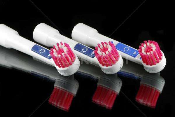 Toothbrush heads Stock photo © manfredxy