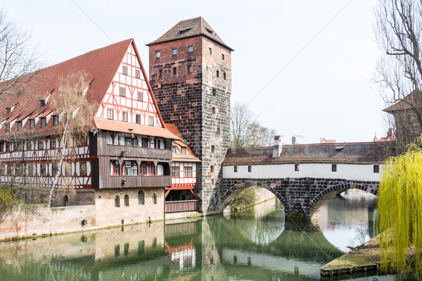 Medieval Nuremberg Stock photo © manfredxy