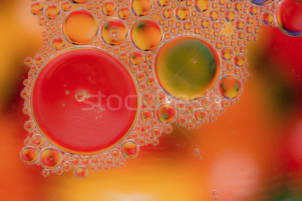 Abstract Macro Oil Bubbles Stock photo © manfredxy