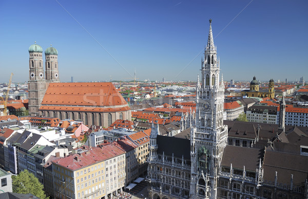 View over Munich Stock photo © manfredxy