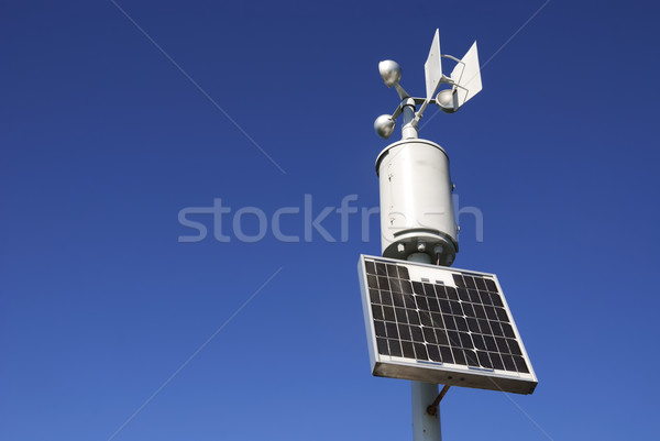 Pogoda stacja wiatr prędkość niebo Zdjęcia stock © manfredxy