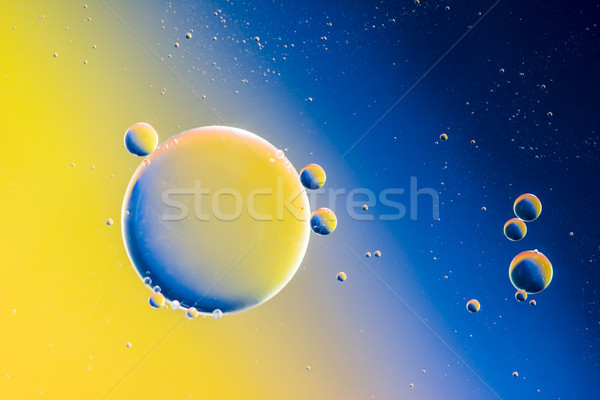 Abstract Macro Oil Planets Stock photo © manfredxy