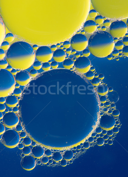 Abstract Background with Water and Oil Stock photo © manfredxy