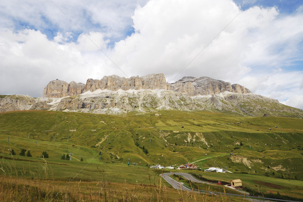 Dolomites Mountain Pass Stock photo © manfredxy