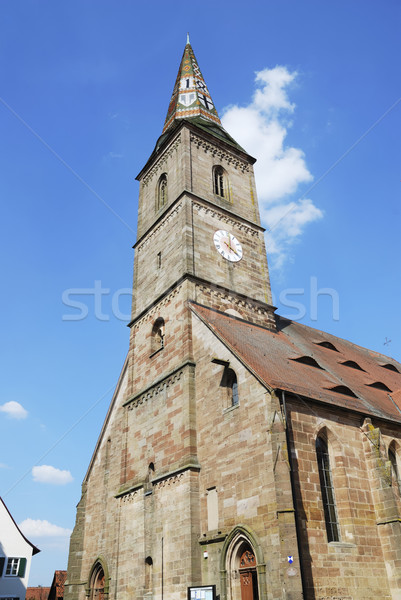 Templomtorony torony templom építészet vallásos Stock fotó © manfredxy