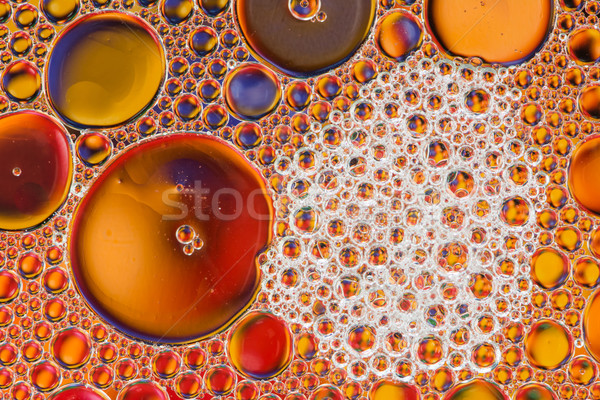 Abstract Macro Oil Bubbles Stock photo © manfredxy