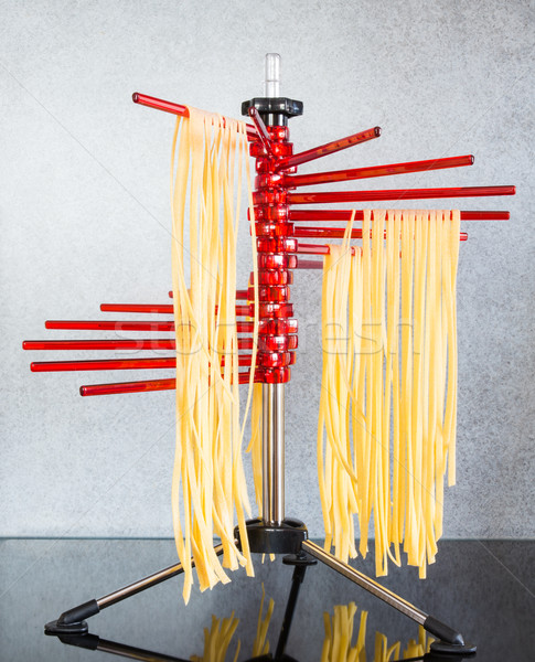Drying Self-made Italian Pasta Stock photo © manfredxy