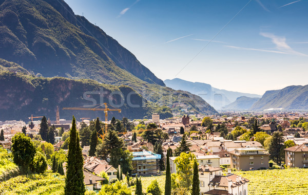 View over Bolzano Stock photo © manfredxy