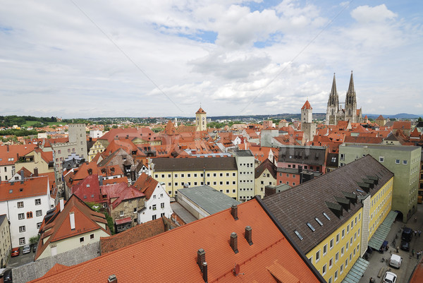 View over Regensburg Stock photo © manfredxy