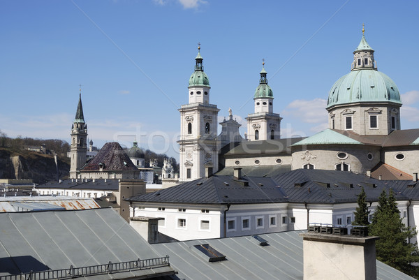 Salzburg churches Stock photo © manfredxy