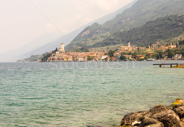 Malcesine at Lake Garda Stock photo © manfredxy