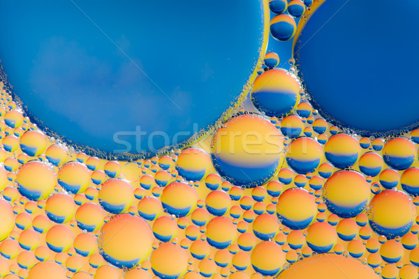 Abstract Macro Background with Oil Drops Stock photo © manfredxy