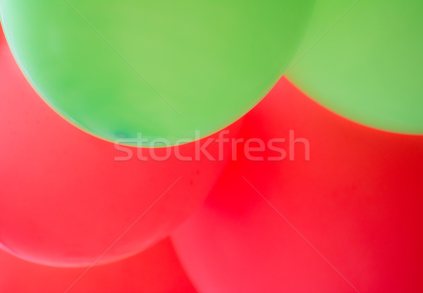 Abstract red and green ballon background Stock photo © manfredxy