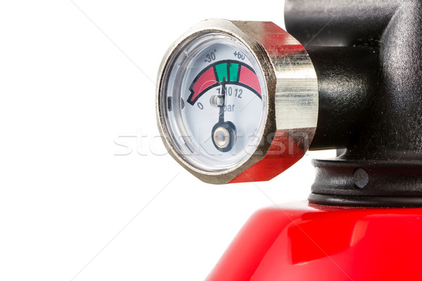 Manometer of a Fire Extinguisher Stock photo © manfredxy