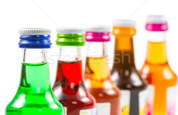 Aislado licor botellas fiesta bebidas Foto stock © manfredxy