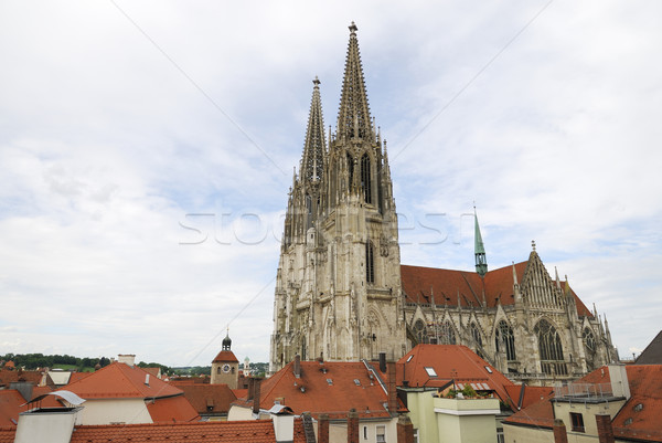 Cathedral of Regensburg Stock photo © manfredxy