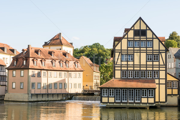 River Regnitz in Bamberg Stock photo © manfredxy