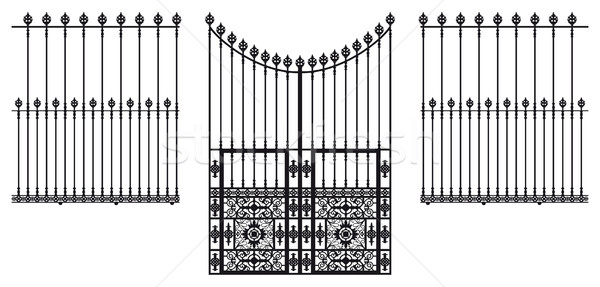 Gate and Fences Stock photo © mannaggia