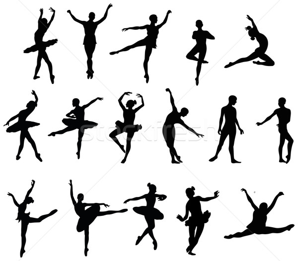 Bailarín mujer música mujeres danza cuerpo Foto stock © mannaggia