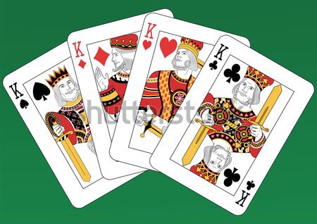 Queens poker Stock photo © mannaggia