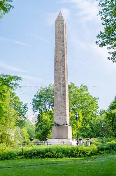 Obelisk in Central Park, New York Stock photo © marco_rubino