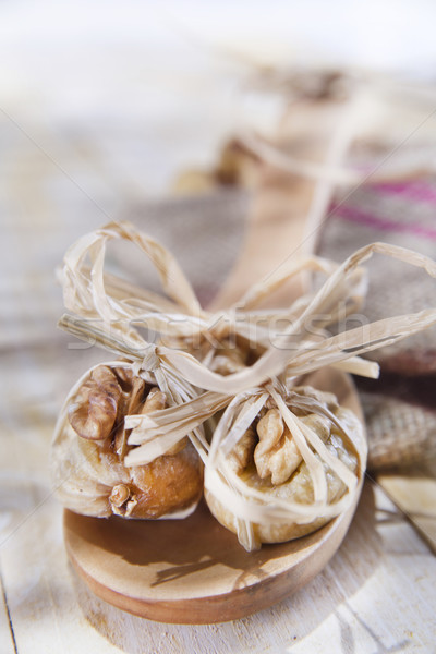 Suszy orzechy żywności bogate kalorie Zdjęcia stock © marcoguidiph