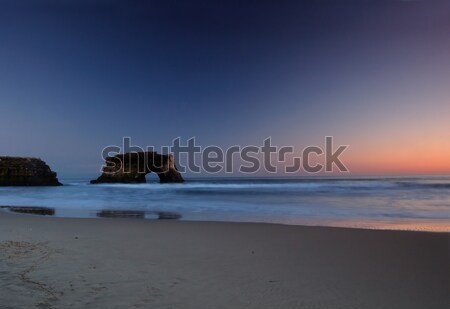 Coucher du soleil nord Californie plage [[stock_photo]] © marcopolo9442