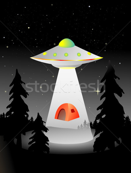 alien abduction Stock photo © marcopolo9442