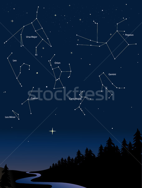 [[stock_photo]]: Ciel · de · la · nuit · espace · étoiles