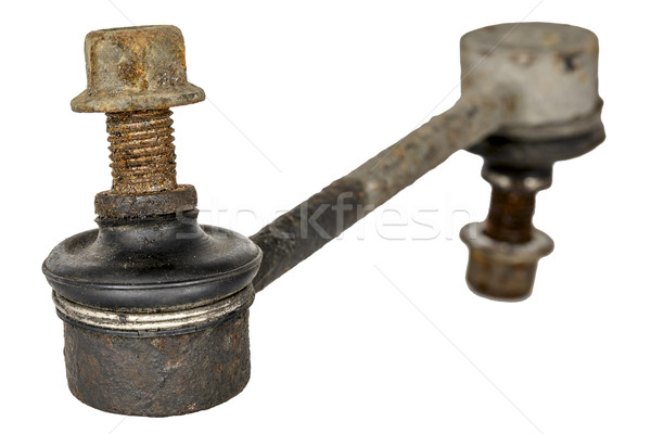Old and rusty stabilizer link Stock photo © marekusz