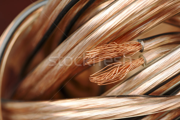 Speaker wire bundle Stock photo © marekusz