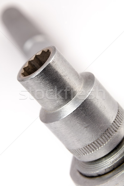 Enchufe llave mecanismo fácil nueces Foto stock © marekusz