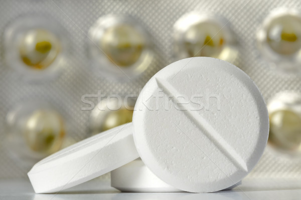 Effervescent tablets Stock photo © marekusz