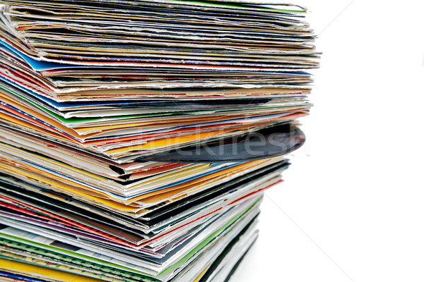 Stock foto: Vinyl · Datensätze · alten · unterschiedlich · Musik
