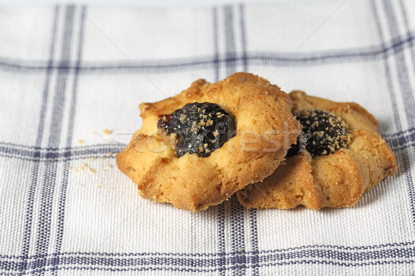 Cookies tissu fruits confiture fond bonbons [[stock_photo]] © marekusz